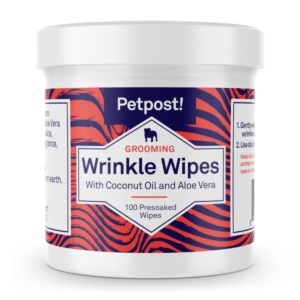 Bulldog Wrinkle Wipes for Dogs